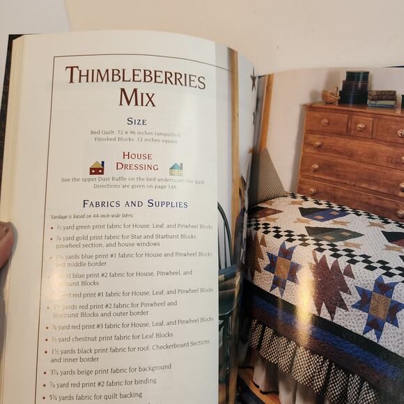 Thimbleberries Guide for Weekend Quilters 1999 Quilt Pattern Book by Jensen - Picture 10 of 10